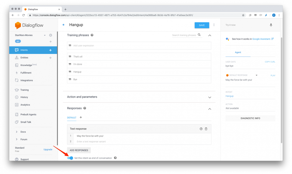 How to make a dial-in IVR with Dialogflow