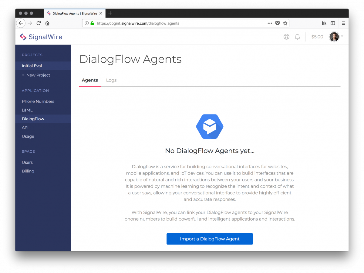 1.1-DialogFlow-Agents